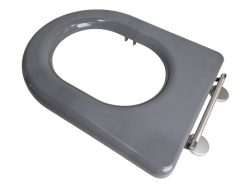 GREY DISABLED TOILET SEAT AS1428.1