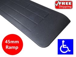 RUBBER ACCESS WHEELCHAIR RAMP 45MM