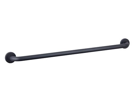 MATTE BLACK SAFETY RAIL GRAB BAR 900MM - Image 3