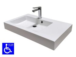 DISABLED HAND BASIN MUZARDI CARE 690RH AS1428.1 SDA HOUSING