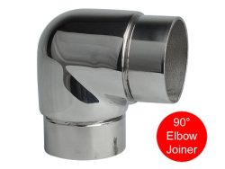 HANDRAIL 90° ELBOW JOINER 316 STAINLESS 2"