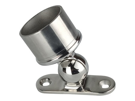 HANDRAIL VARIABLE FLAT POST TOP SUPPORT 316 STAINLESS 2" - Image 5