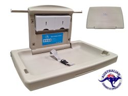 BABY CHANGE TABLE FOLDING WALL MOUNT COMMERCIAL HORIZONTAL