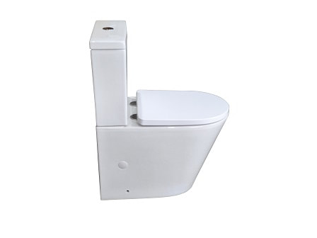 ZAVA ABODE BACK TO WALL TOILET SUITE S TRAP WALL FACED - Image 12
