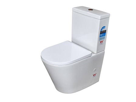 ZAVA ABODE BACK TO WALL TOILET SUITE S TRAP WALL FACED - Image 8