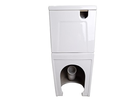 ZAVA ABODE BACK TO WALL TOILET SUITE S TRAP WALL FACED - Image 6