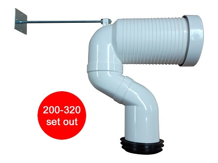 MUZARDI CARE TOILET SUITE P TRAP AS1428.1 COMPLIANT - Image 3