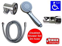 DISABLED SHOWER SET KIT 2M HOSE AS1428.1 DSS2