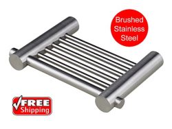 SOAP HOLDER DISH SATIN STAINLESS STEEL