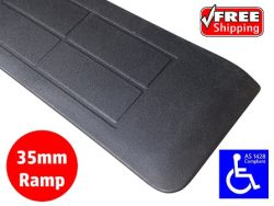 RUBBER ACCESS WHEELCHAIR RAMP 35MM AS1428.1